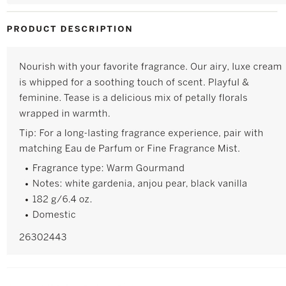 🔥FIRE SALE 🔥🛁🧴 NWT‼️ VS TEASE Set of Bath Crystals & Body Cream - Picture 6 of 11